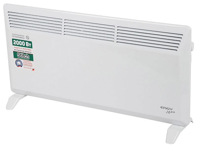 Изображение товара Электрический конвектор Engy EN-2000 Modern 102988 белый настройка 2000 Вт обогрев 25 м2