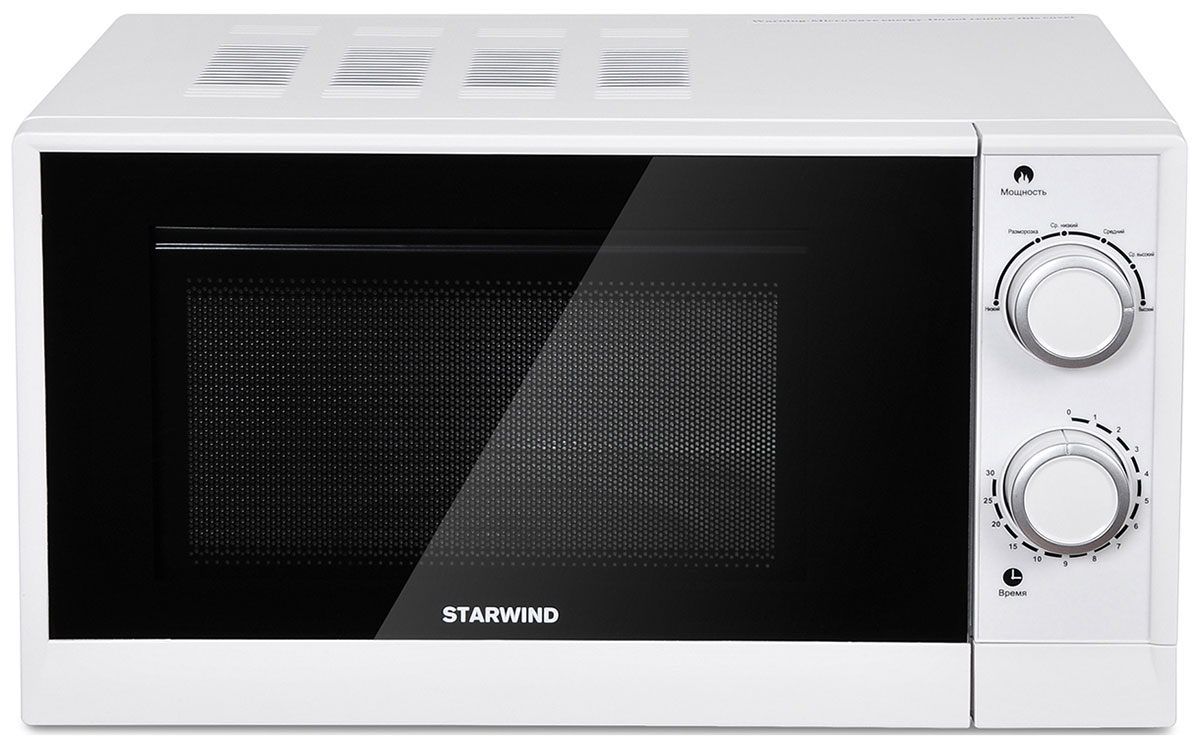 Изображение товара Микроволновая печь - СВЧ Starwind SMW2620 20л. 700Вт белый