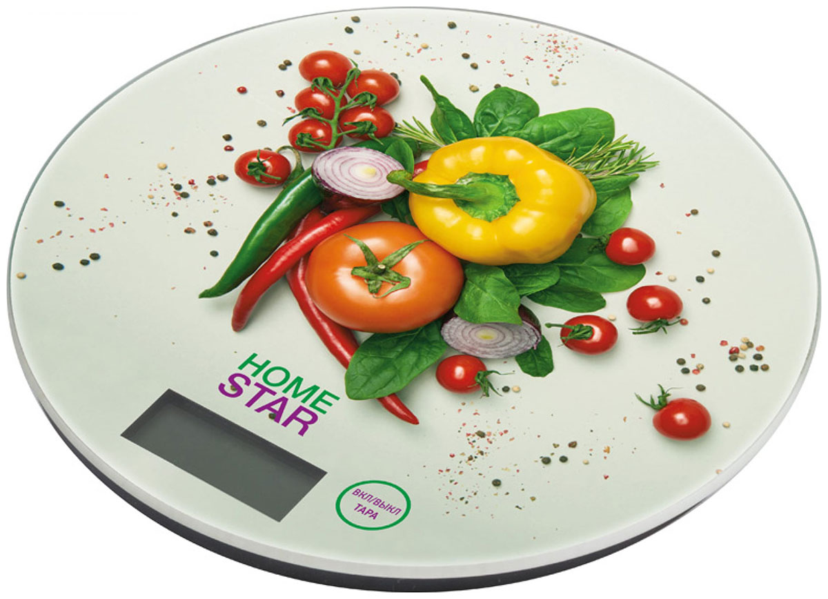 Весы кухонные электронные Homestar HS-3007S 101221 овощи весы кухонные электронные homestar hs 3007s 101218 вишня