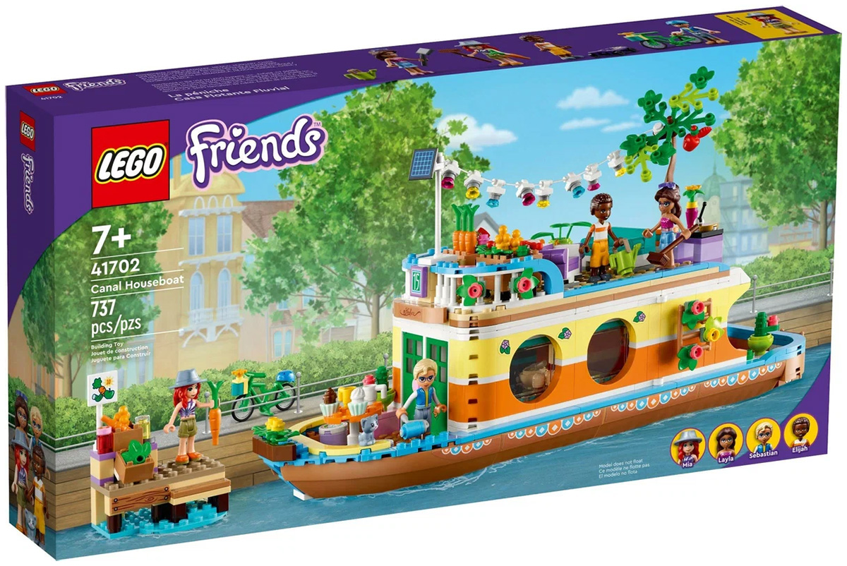 Конструктор Lego Friends Плавучий дом на канале 41702 41703