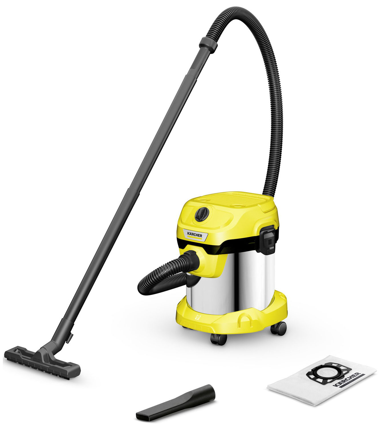 Строительный пылесос Karcher WD 2 Plus S V-15418 1628-0500 12192₽