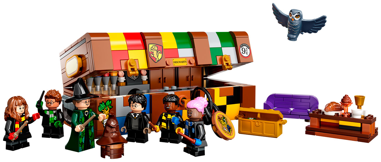 Конструктор LEGO Lego Harry Potter TM Волшебный чемодан Хогвартса 76399 конструктор lego harry potter 76399 волшебный случай хогвартса