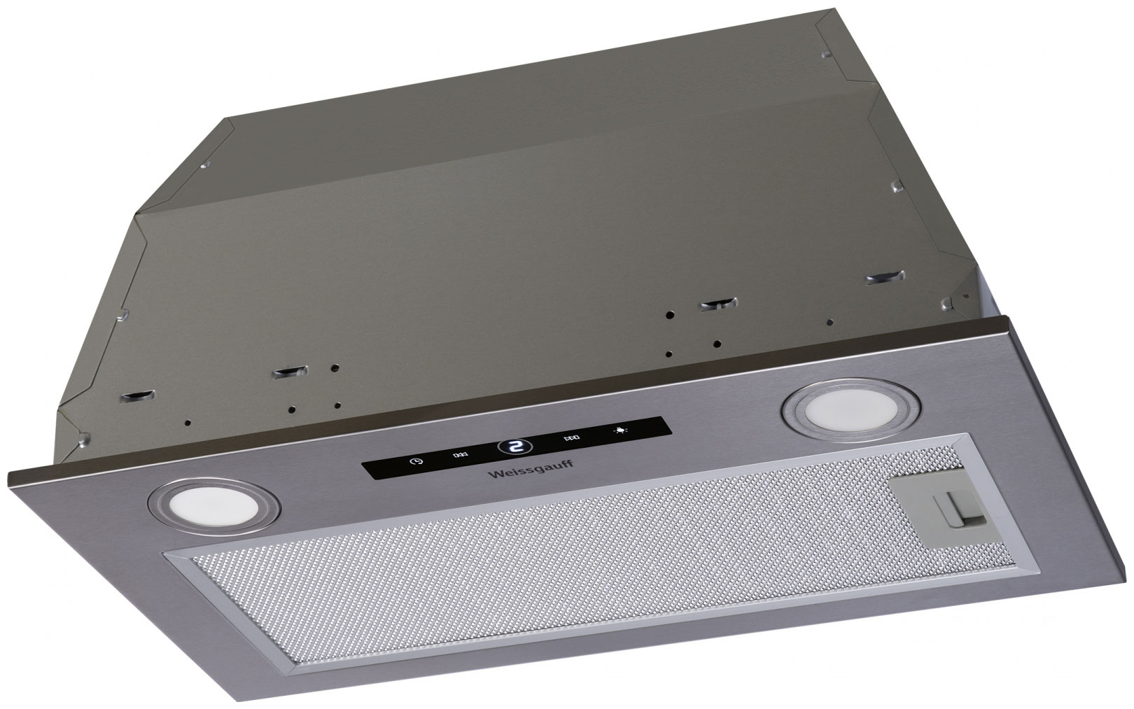 Изображение товара Вытяжка Weissgauff BOX 1200 IX скрытая нержавеющая сталь с сенсорным управлением