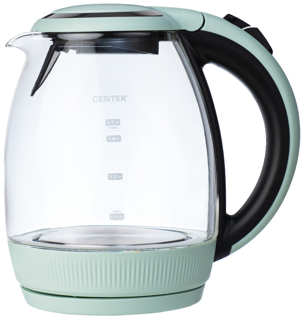 Изображение товара Чайник электрический Centek CT-0008 MINT стекло