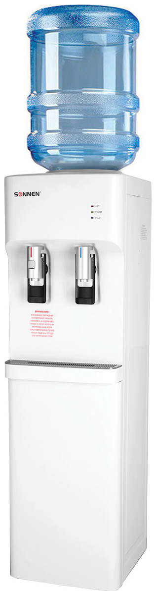 Изображение товара Кулер для воды напольный Sonnen Fse-02h белый 454997