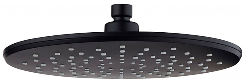 Изображение товара Верхний душ Aquanet Static AF330-84-R250B черный 250x250 мм мокрый стиль модерн