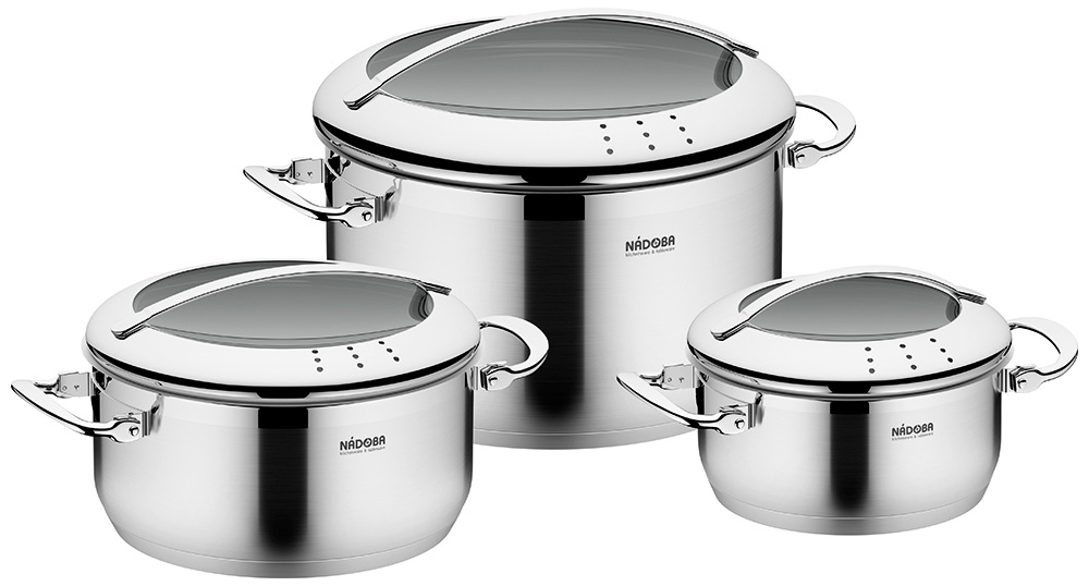 Изображение товара Набор посуды Nadoba 6 пр. серия TESLA (727818)