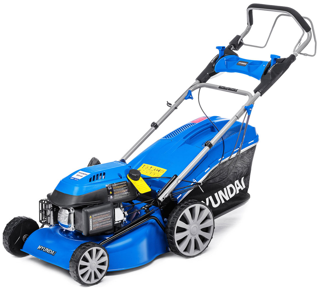 

Газонокосилка Hyundai L 4610S, Черный/голубой