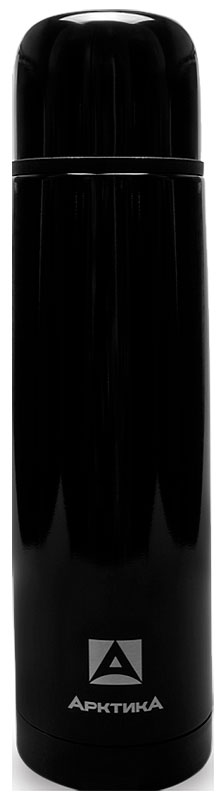 Изображение товара Термос Арктика 102-1000 черный песок 1л вакуум нержавеющая сталь