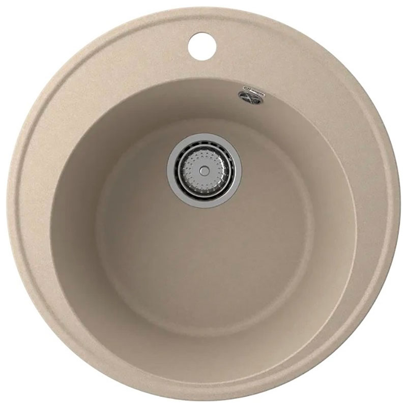 

Кухонная мойка Ulgran Quartz Nora/десерт Nora 485-03, Бежевый