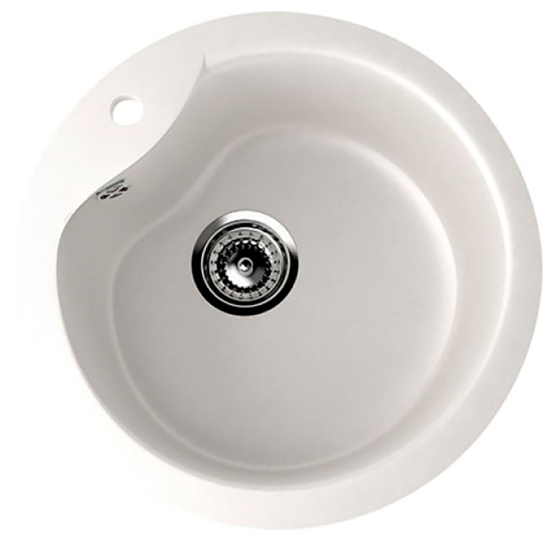 

Кухонная мойка Ulgran U-102/ультра-белый U-102-341