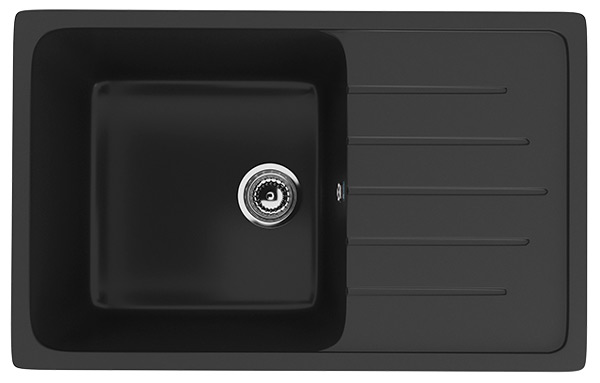 Изображение товара Кухонная мойка Ulgran U-400/ультра-черный (U-400-344)