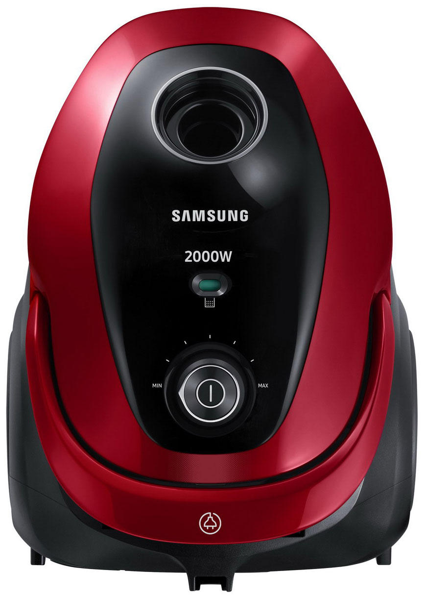 

Пылесос напольный Samsung VC20M257AWR, Красный