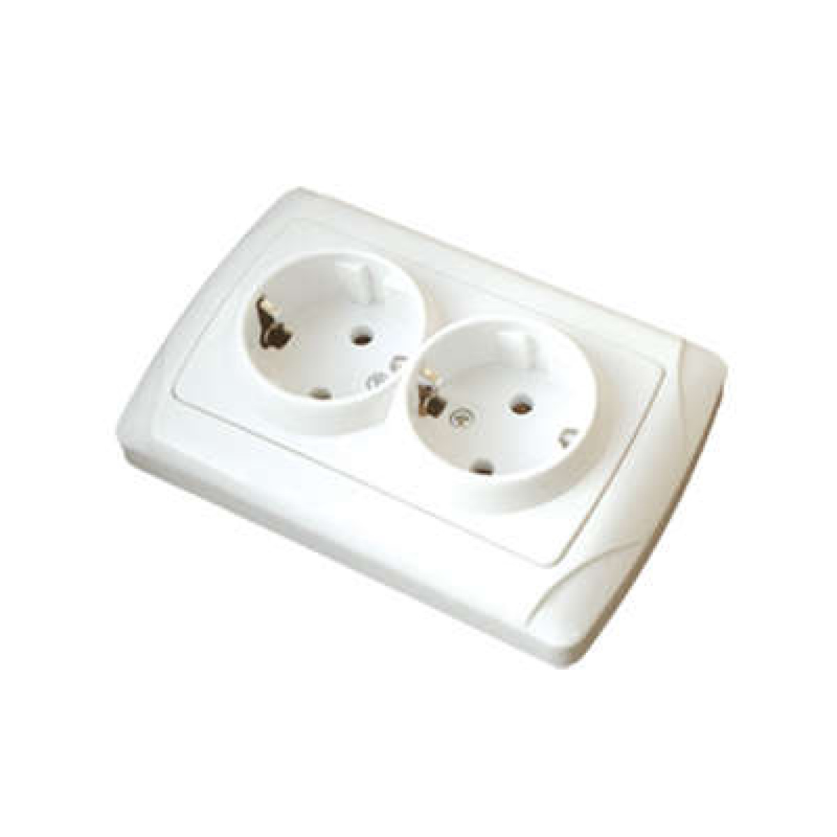 Изображение товара Универсальная электросеть 2 гнезда IP20 Маргарита 16А встраиваемая