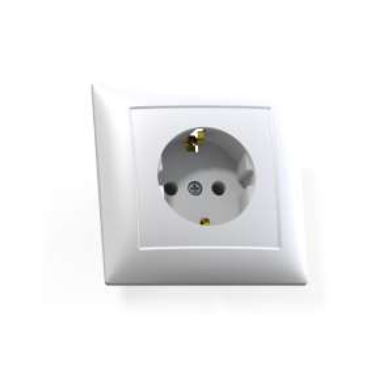 Изображение товара Розетка Кунцево-Электро РС16-370 16А IP20 с заземлением для встраивания