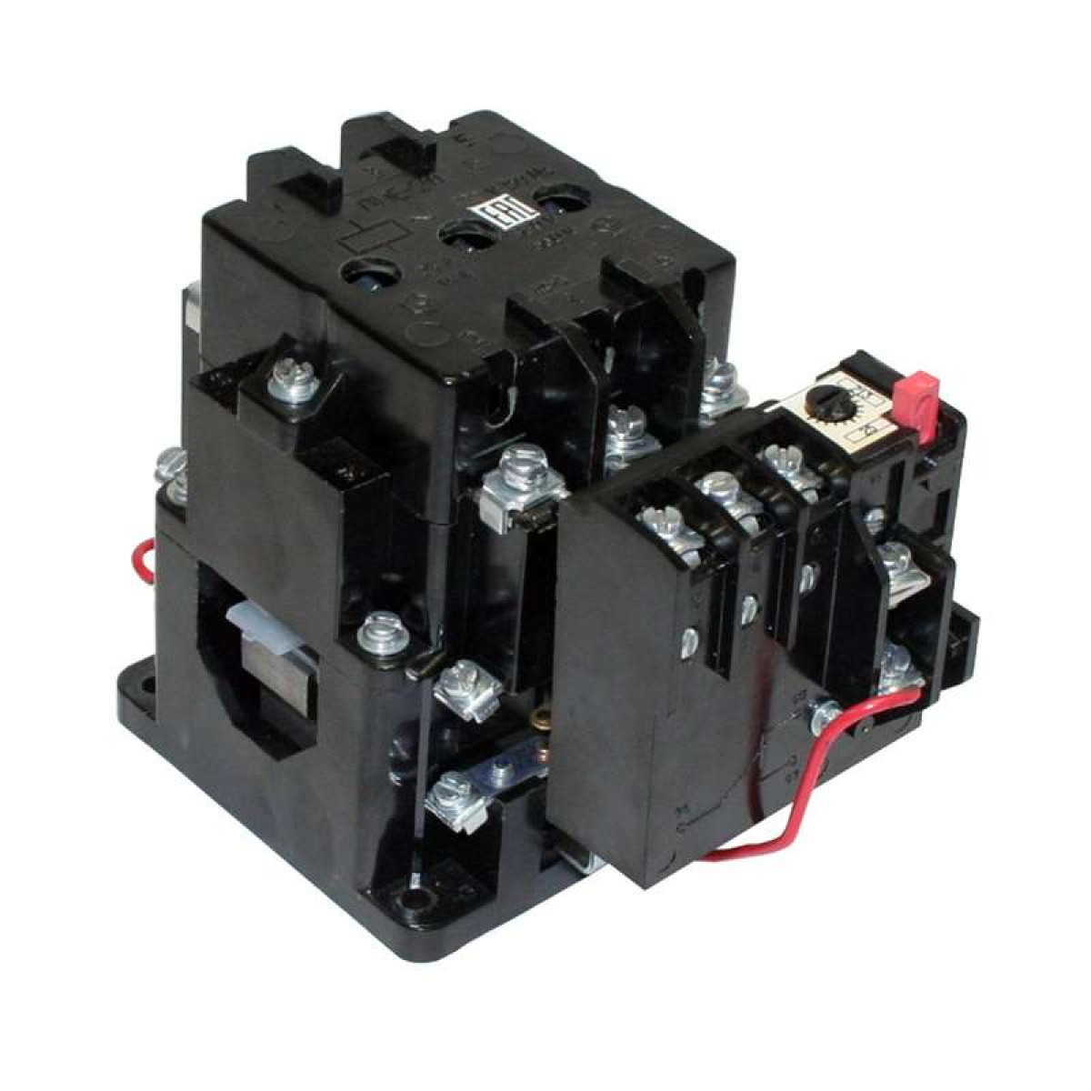 Изображение товара Низковольтное и промышленное электрооборудование КашинЗЭА Пускатель электромагнитный ПМЕ-212 УХЛ4 В 380В (1з) РТТ-141 25.0А Кашин