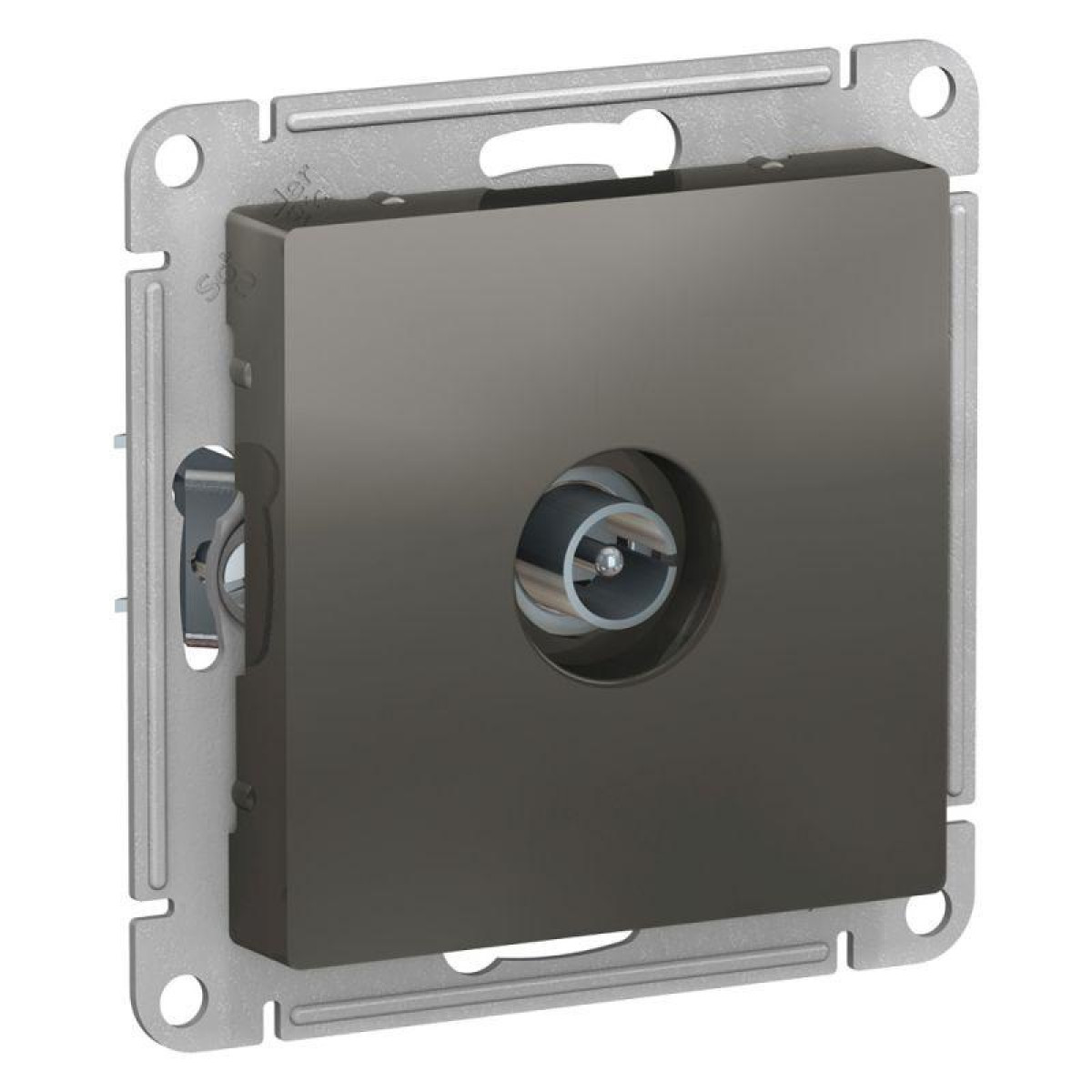 Изображение товара Розетка телевизионная Systeme Electric TV AtlasDesign с механизмом и без заземления