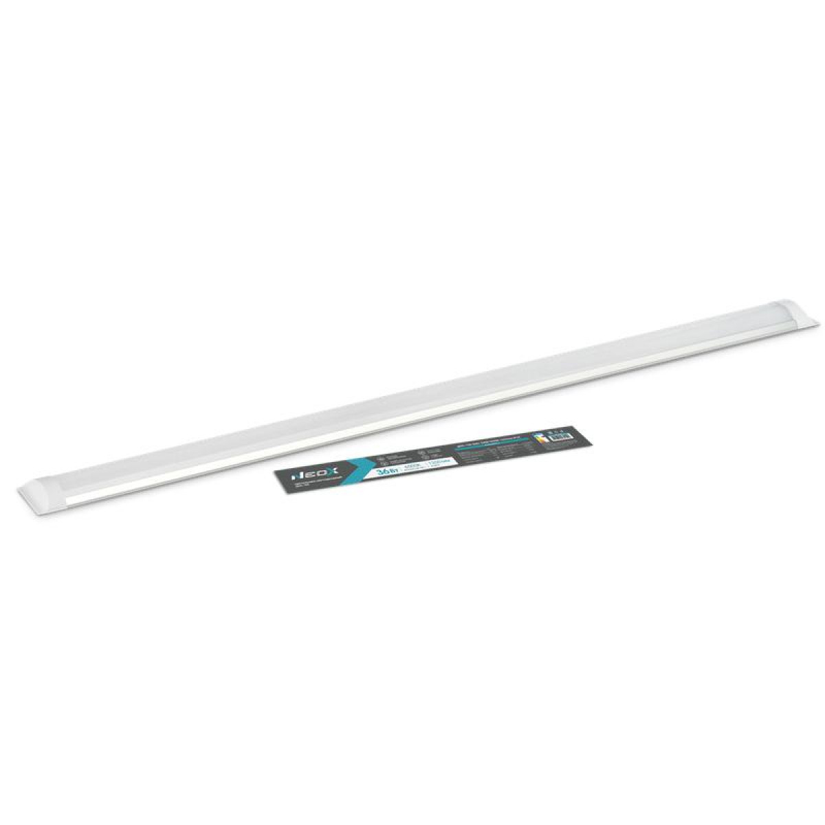 Изображение товара Светильник светодиодный Neox ДПО-108 36Вт 6500К IP40 3420лм 1200мм 230В