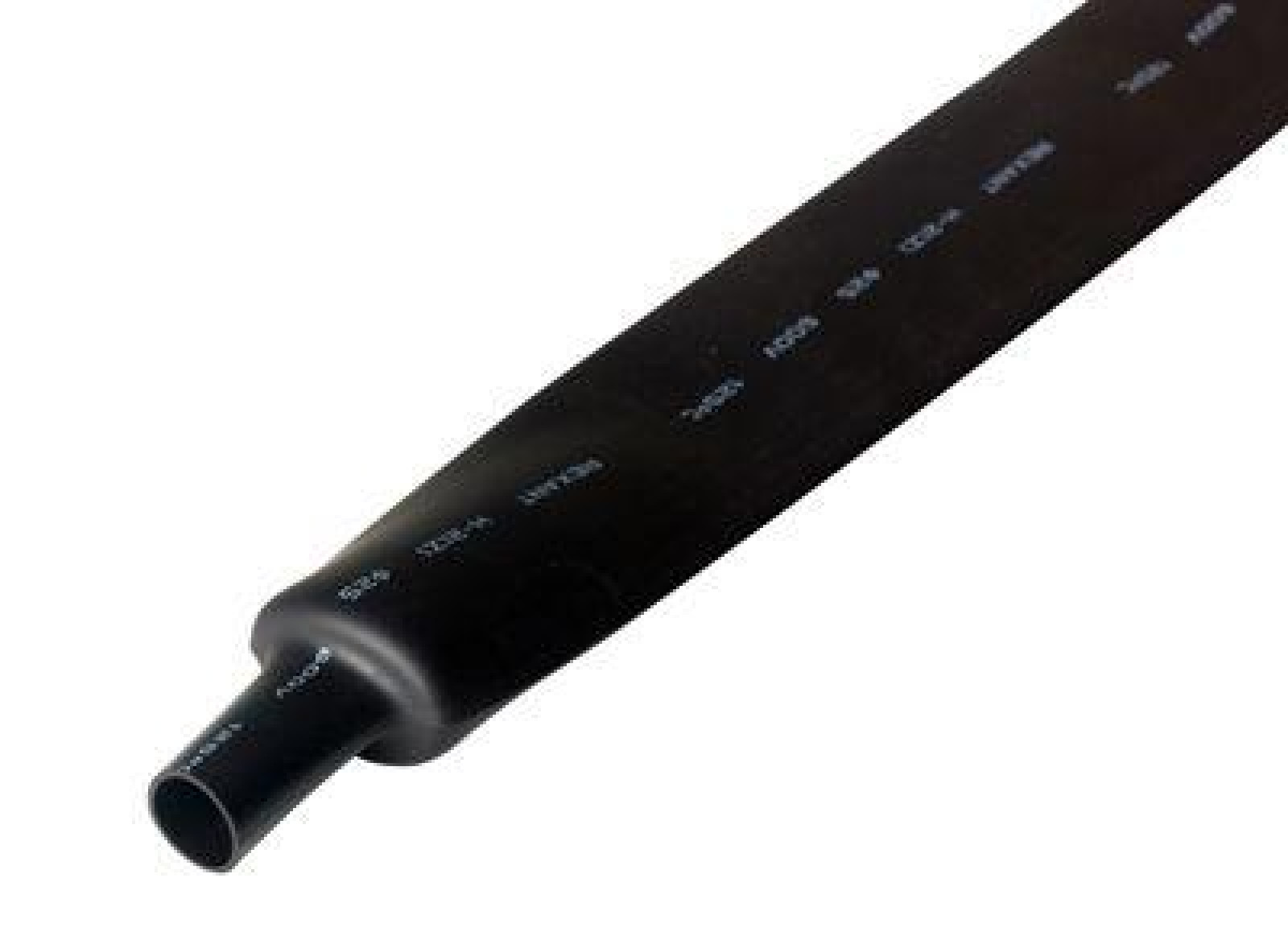 Изображение товара Изделия для электромонтажа Rexant Трубка термоусадочная 25.0/12.5 1м черн.