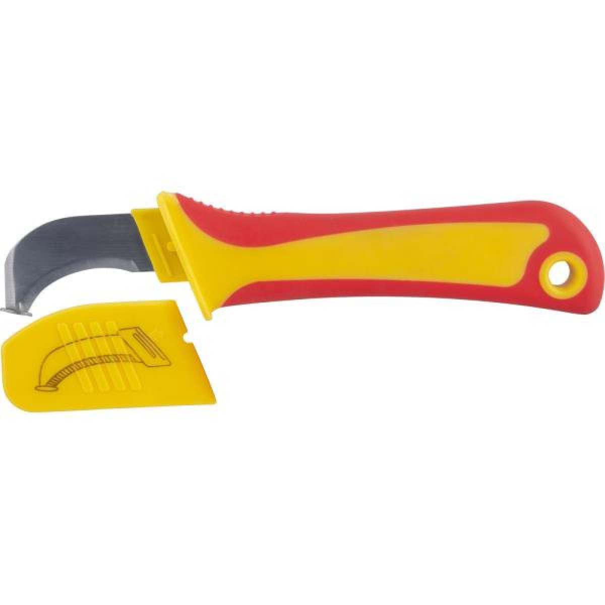 Изображение товара Нож Онлайт Нож 82 963 OHT-Nmd02-185 (диэлектр. с пяткой)