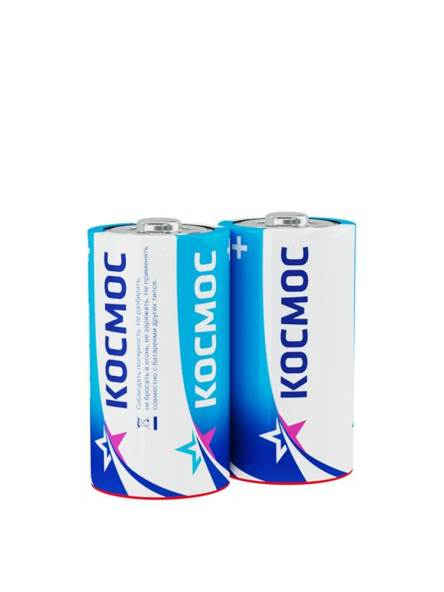 Изображение товара Элемент питания солевой Космос C/R14 2 шт