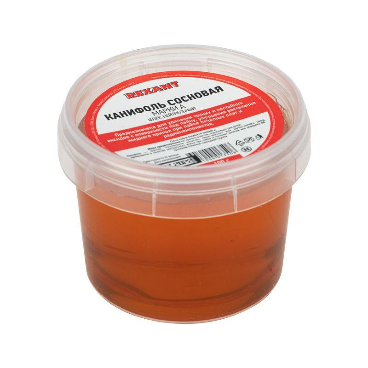 Изображение товара Канифоль Rexant сосновая марки А 100г