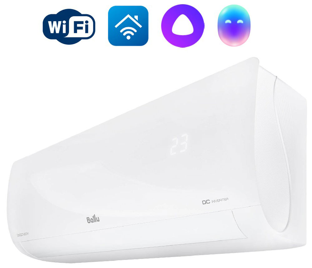

Кондиционер сплит-система Ballu Discovery BSVI-12HN8 комплект, Белый