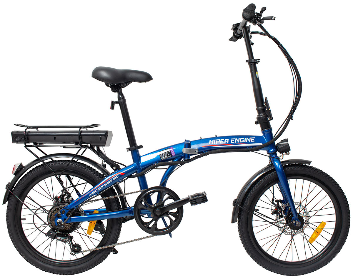 Электровелосипед Hiper ENGINE FOLD X1 (HE-FX01 Midnight Blue) полуночный синий
