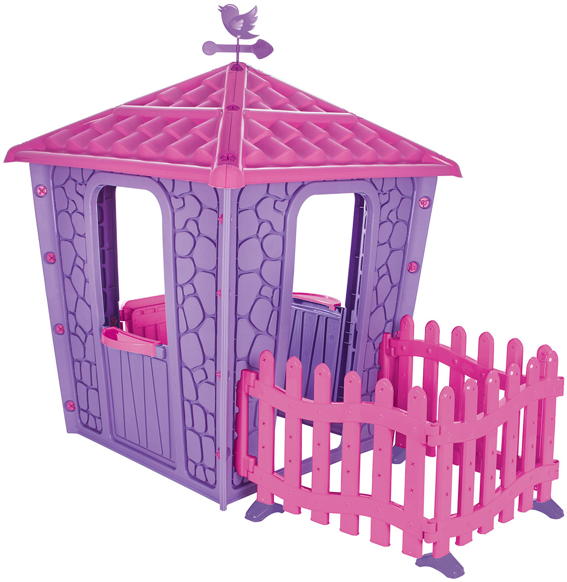 Домик с забором Pilsan фиолетовый (06 443P) домик игровой с забором