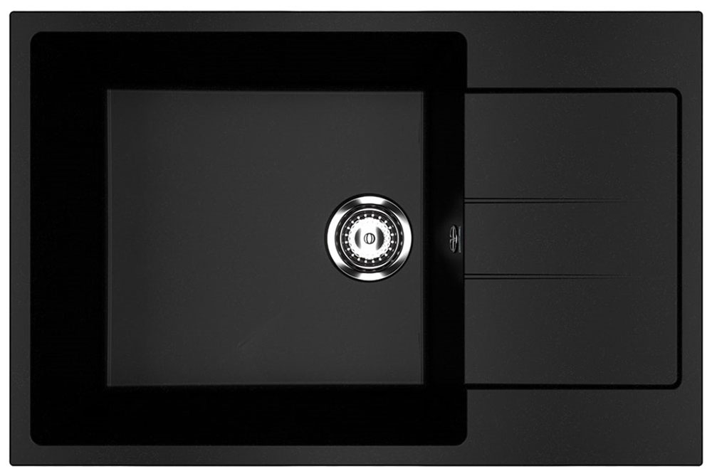 

Кухонная мойка Ulgran U-602/ультра-черный (U-602-344)