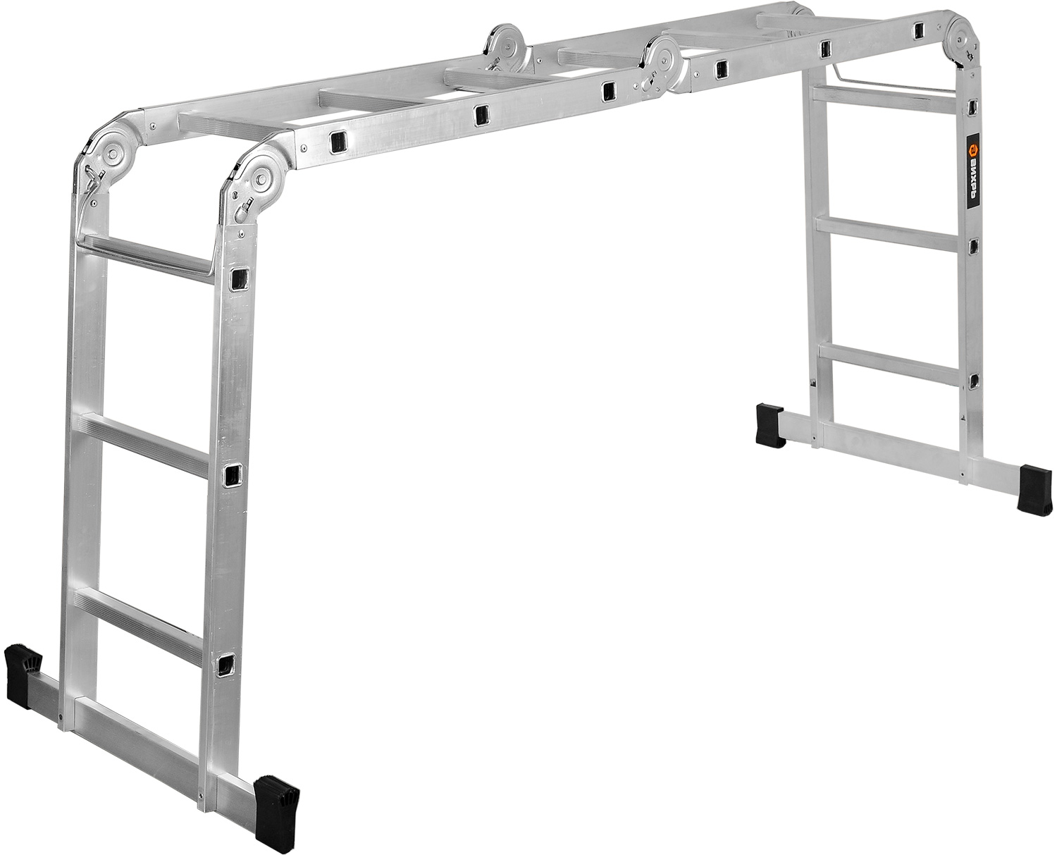 Изображение товара Лестница-трансформер Вихрь ЛТА 4х3 73/5/1/14 алюминий Россия