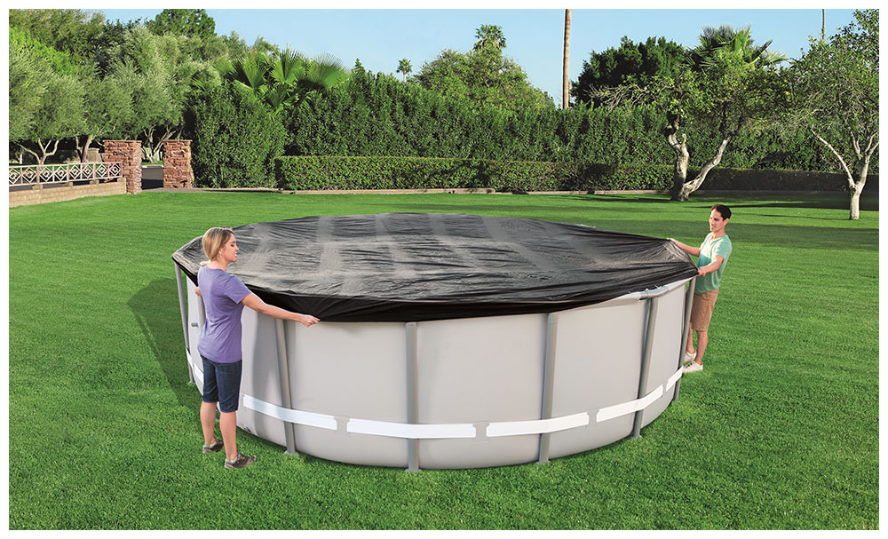 Изображение товара Тент для каркасных бассейнов BestWay 488 см (d 490 см) 58249 BW