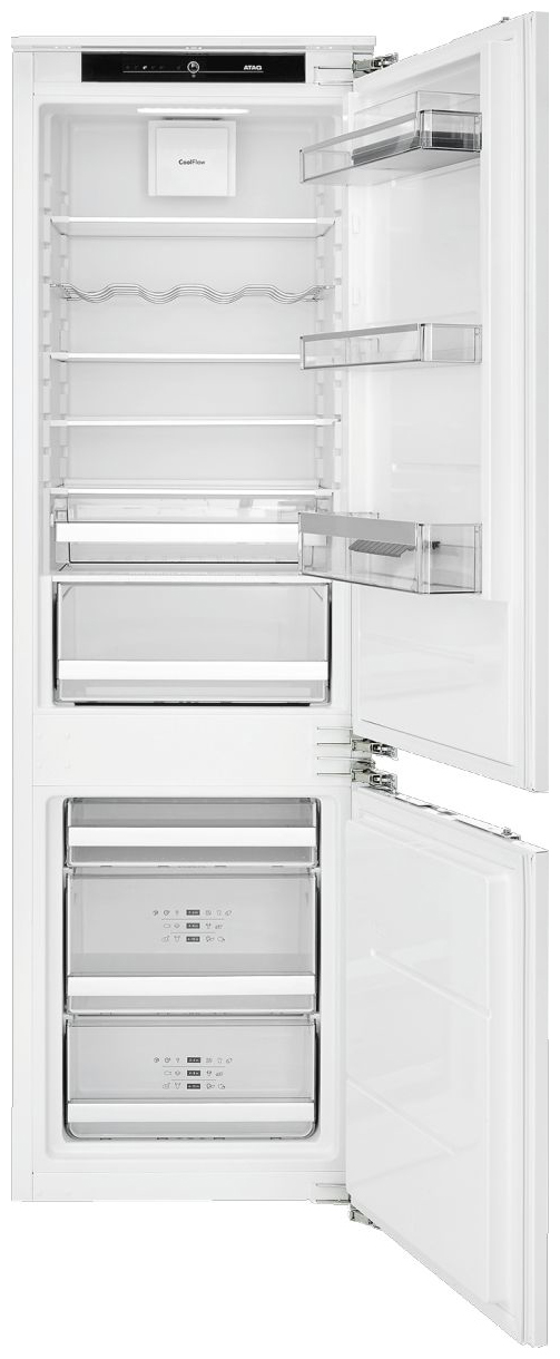 Изображение товара Встраиваемый двухкамерный холодильник Asko RFN 31831  с низким энергопотреблением