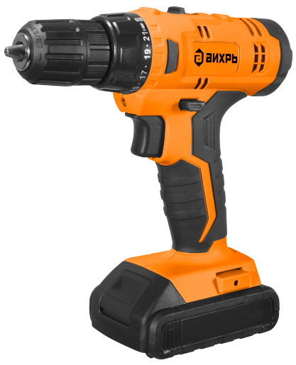 Изображение товара Дрель-шуруповерт Вихрь ДА-20Л-2К