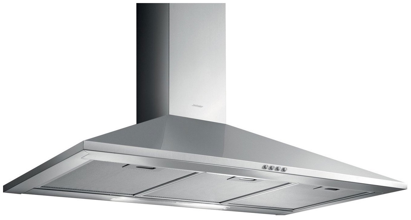 Изображение товара Вытяжка кухонная Jet Air GAIA IX/A/90 нержавеющая сталь с вентилятором 650 м3/ч