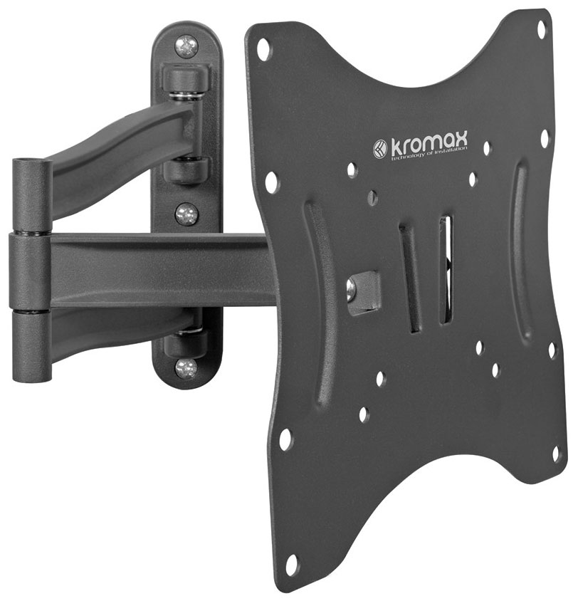 Изображение товара Кронштейн для телевизора Kromax TECHNO-3 grey настенный наклонно-поворотный