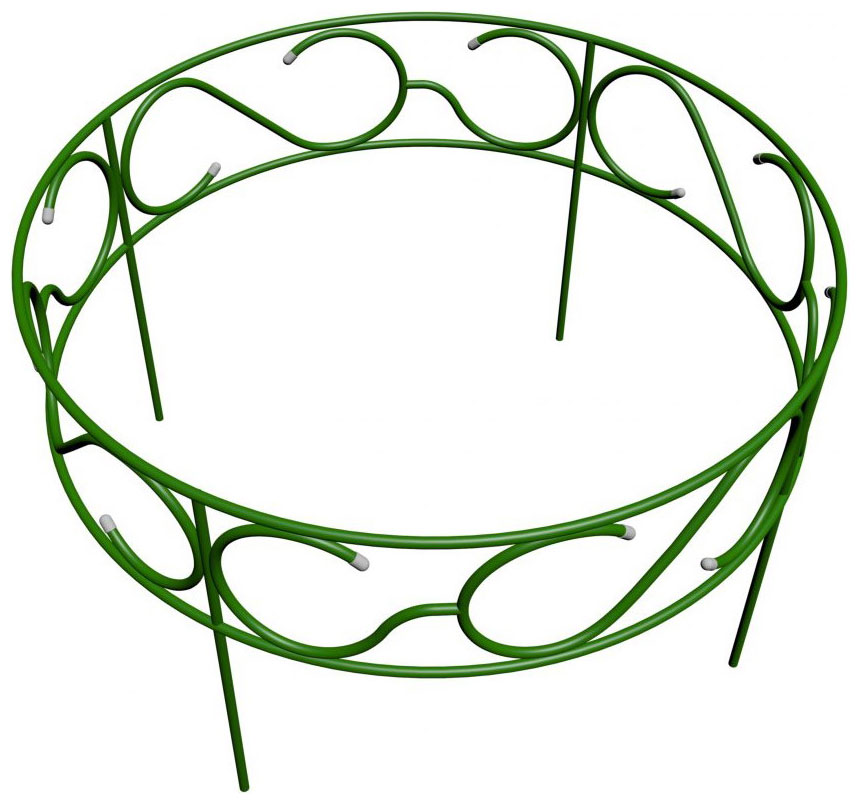 Изображение товара Садовое ограждение Лиана Разборный 4 секции ЗЗ-084