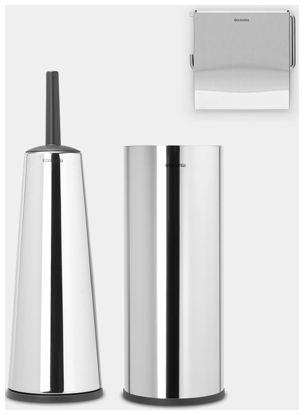 Изображение товара Набор аксессуаров Brabantia ReNew 3 пр, стальной полированный