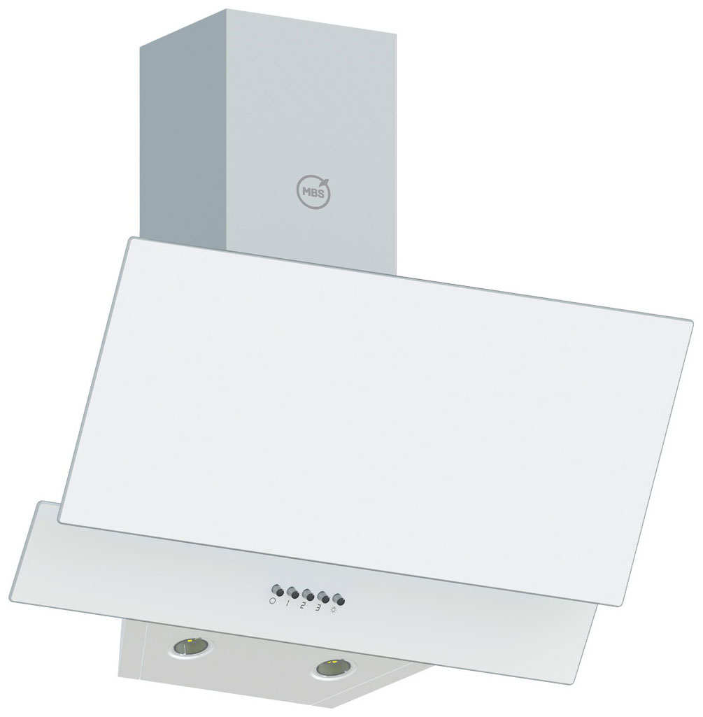 

Вытяжка MBS MERYTA 150 GLASS WHITE, Белый