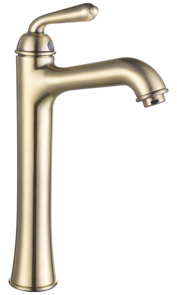 Изображение товара Смеситель для раковины Rose R02Q бронза керамический картридж фиксированный излив