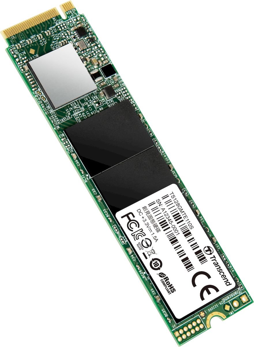 Изображение товара Накопитель SSD Transcend M.2 MTE110S 128 Гб PCIe TS128GMTE110S