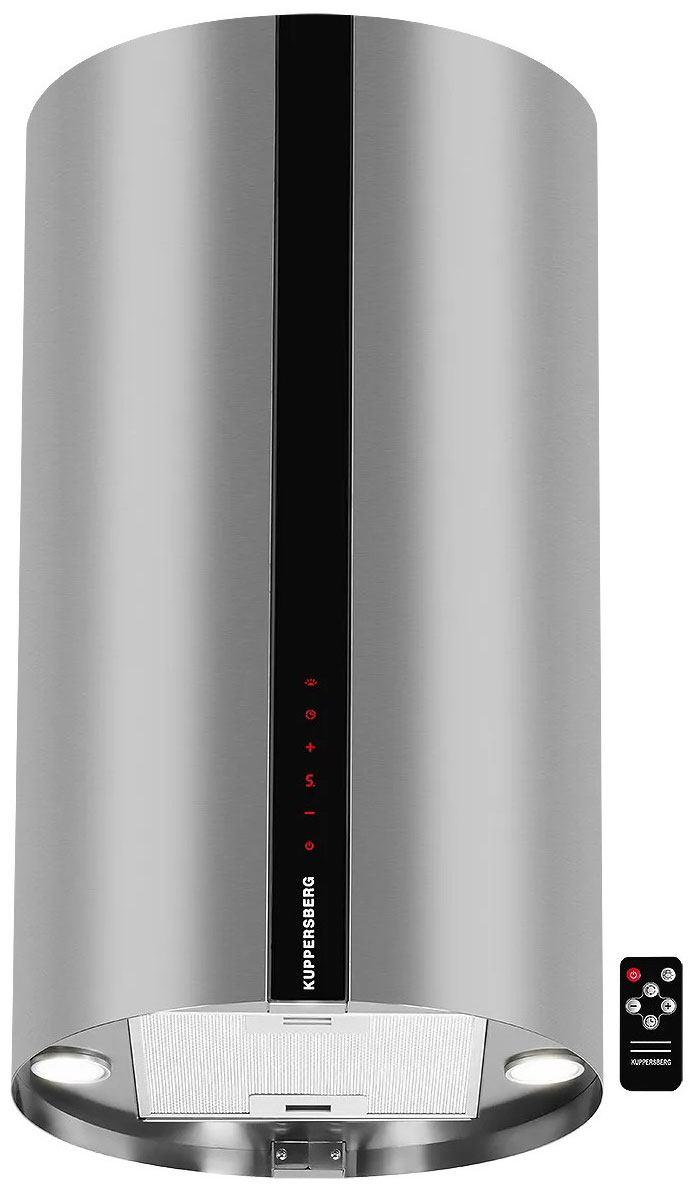 Изображение товара Вытяжка Kuppersberg VORTEX GB нержавеющая сталь черный светодиодная 1500 м3/ч