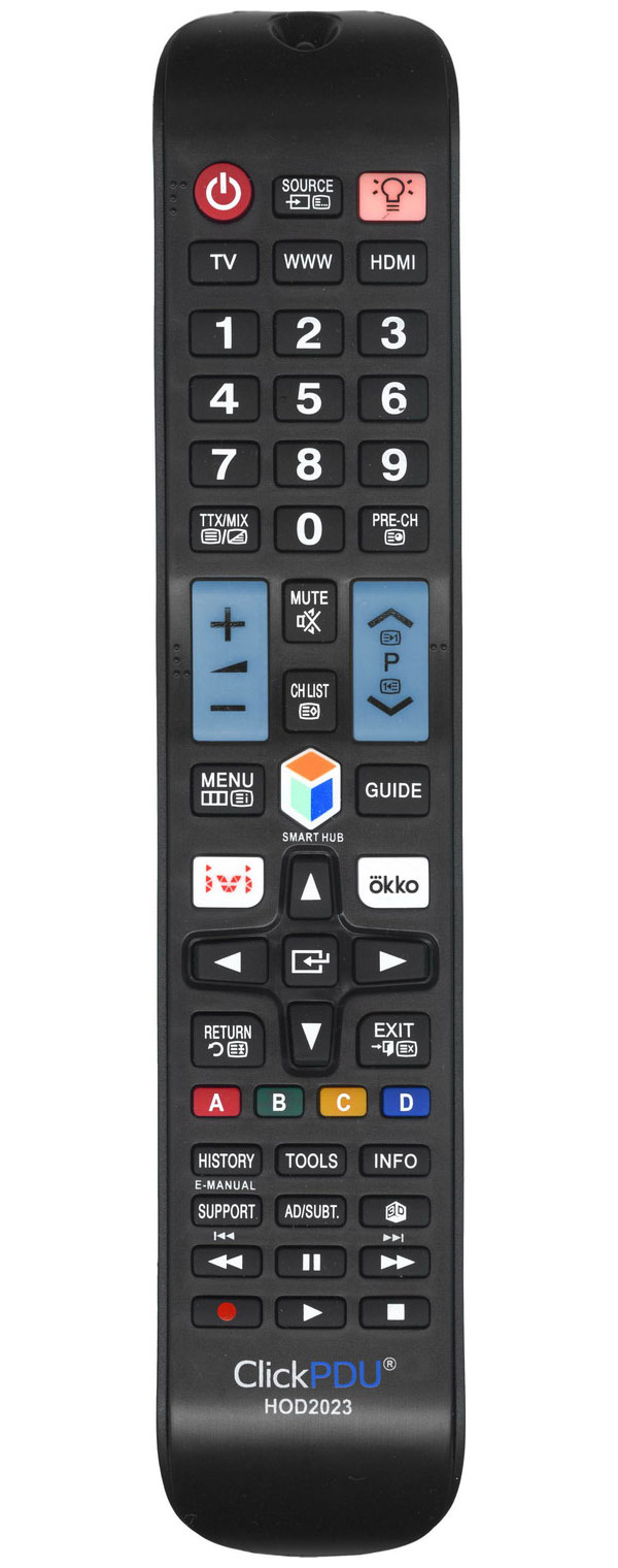 Изображение товара Универсальный пульт ClickPDU HOD2033 для телевзора SAMSUNG (HOD-1380)