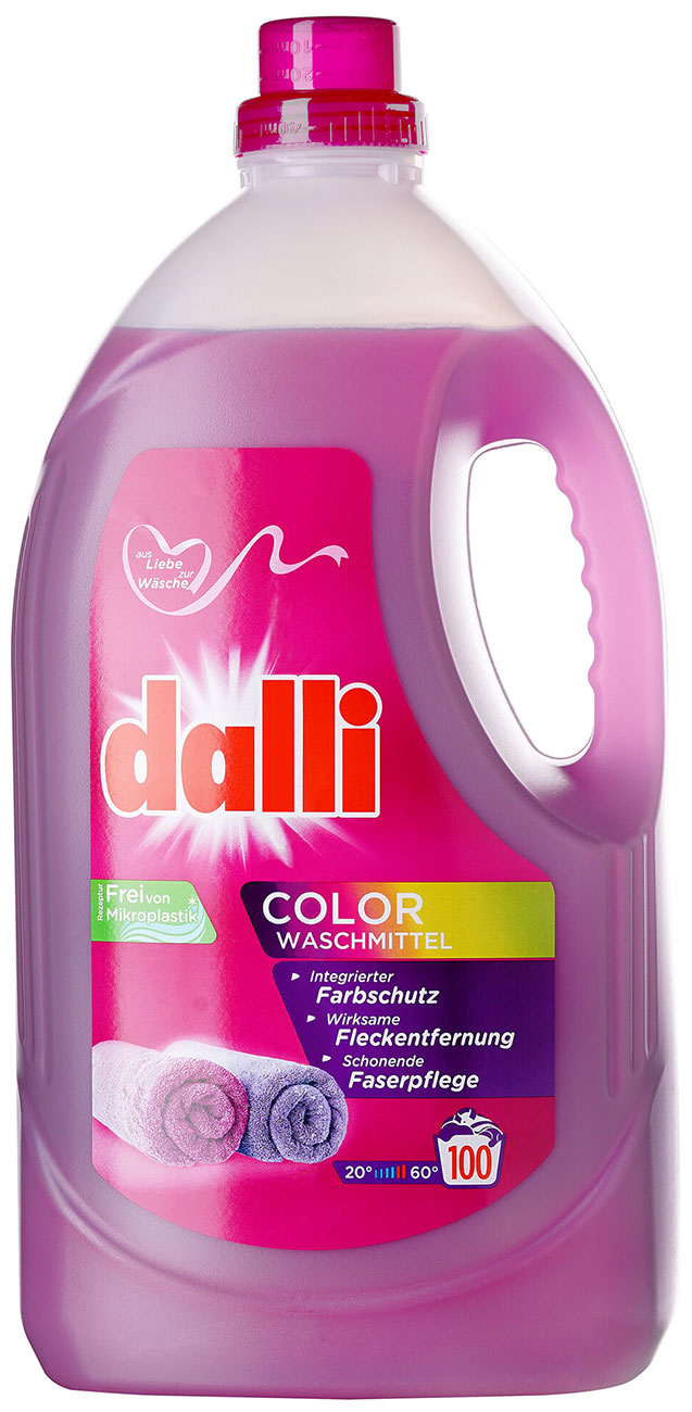 Изображение товара Жидкое средство для цветного белья Dalli Color 5л 100 стирок