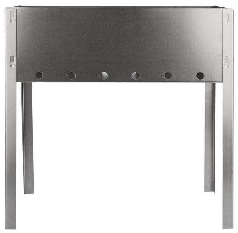 Изображение товара Мангал Сокол сборный с 6 шампурами 350х250х350 мм