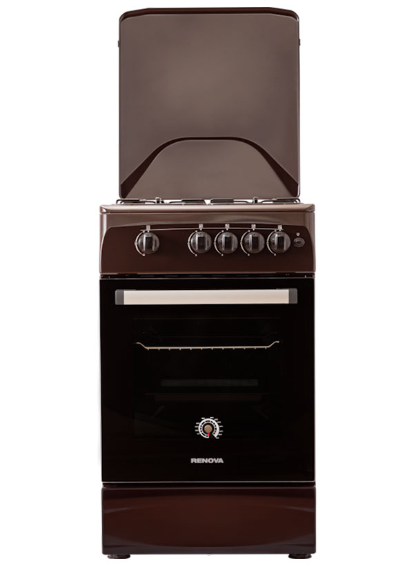 Изображение товара Газовая плита Renova SG5G-BR с 4 конфорками и духовкой 54 л, Россия