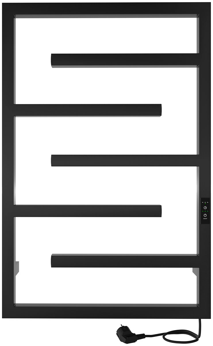 

Полотенцесушитель электрический Indigo Delos, без полки, черный муар (DGD80-50BRRt)