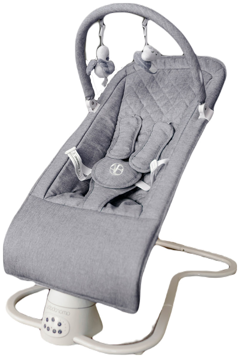 

Электрокачели Amarobaby HAPPY SWING (AB23-22HAPPY/11) серый