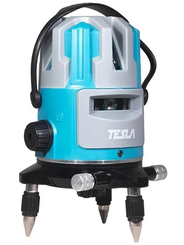 Изображение товара Лазерный уровень Tesla линейный крест, 20 м, ±0.3 мм/м, зеленый луч (UR20G)