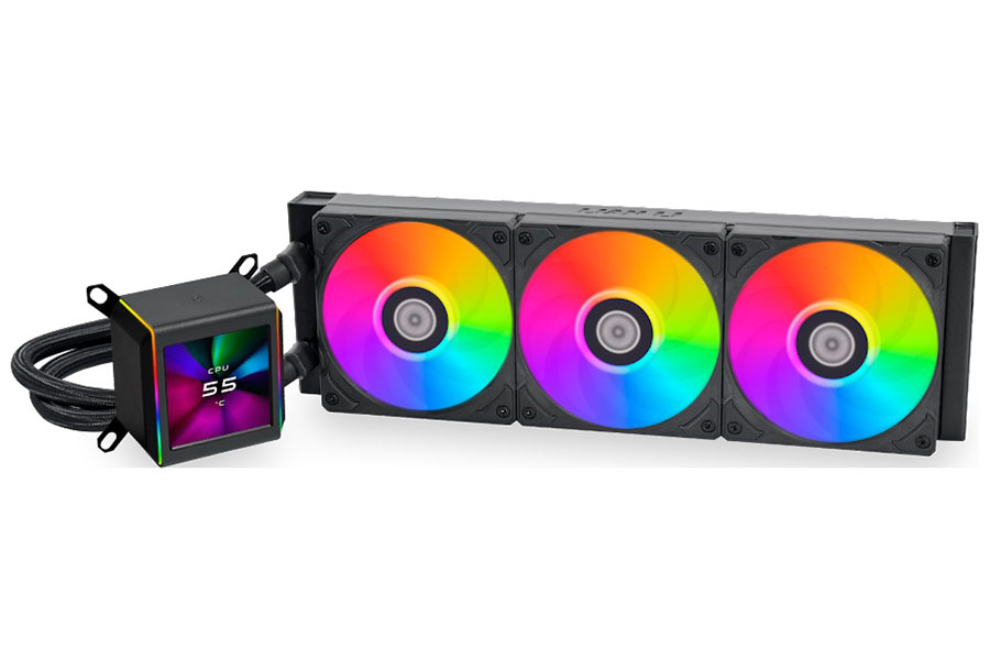 Изображение товара Lian Li GA II LCD 360 Black жидкостная система охлаждения для процессора